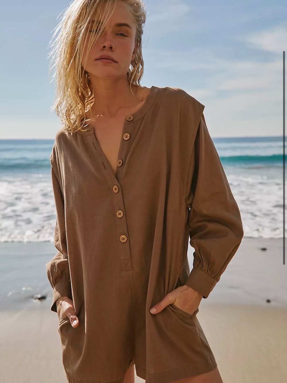 NWT -Free People Leyla Romper